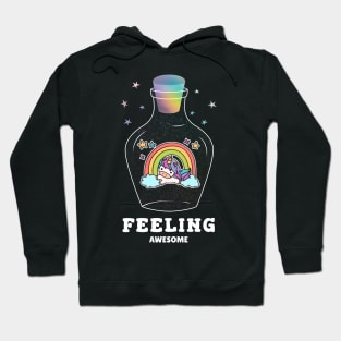 Feeling Awesome Unicorn Hoodie